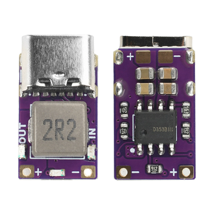 Module de charge et de décharge intégré <span class=keywords><strong>DC5V</strong></span> 2.4A 3.7V4.2V 18650 Module d'alimentation de batterie au lithium type-c - Product Image 2