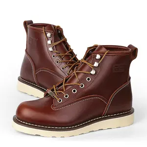 Zapatos DE TRABAJO estilo cuero para hombre amante Martin talla grande