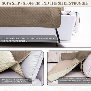 Housse de canapé d'angle en velours personnalisable, antidérapante, imperméable, adaptée aux animaux domestiques, à carreaux, avec poche, <span class=keywords><strong>pour</strong></span> salon - Product Image 4