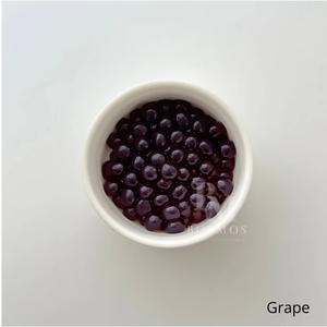โบสโมส เกรป ป๊อปปิ้ง โบบา 3.3 กก. แบบขวด - ได้รับการรับรองฮาลาล/HACCP ชาไข่มุกไต้หวัน บับเบิ้ลที บุร์สติ้ง โบบา - Product Image 1