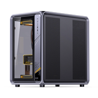 Boîtier PC ATX Jonsbo BO400 en verre trempé, compatible avec les refroidisseurs à eau de 360 mm et les cartes mères ATX