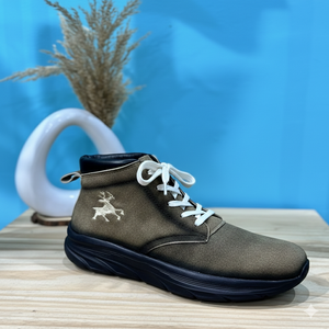 รองเท้าหนังนิ่มหนังแพะแท้รองเท้าด้านนอกเป็นหนังนิ่มเป็นมิตรต่อสิ่งแวดล้อมเนื้อนุ่มใส่สบายทนทาน - Product Image 5
