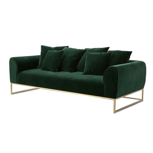 Fornitore all'Ingrosso di Divani in Velluto a 3 Posti Personalizzabili per Soggiorno, un Gioiello nell'Arredamento Domestico - Product Image 1