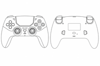 Manette de jeu sans fil GPD 5827 BT5.3 avec joystick 3D à effet Hall, design ergonomique