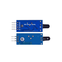 Module de détection de flamme, 10 pièces/lot, Module récepteur infrarouge pour détection de source de feu, système 3 fils/4 fils