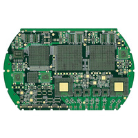 Circuit imprimé HDI multicouche Rogers Ro4350B en cuivre lourd de haute qualité, finition de surface ENIG, microvia empilés, carte BGA personnalisée pour