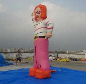 Khổng lồ Tổ Chức Sự Kiện Đảng Quảng Cáo Đáng Yêu Con Người <span class=keywords><strong>Inflatable</strong></span> Tùy Chỉnh đảng Abraham Mô Hình Bơm Hơi - Product Image 1