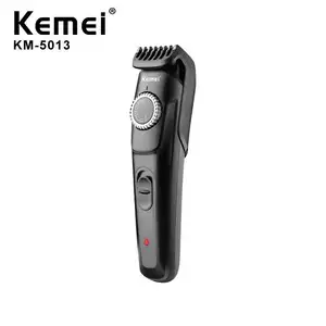 プロフェッショナルUSBヘアクリッパーオイルヘッドクリッパーKemei KM-5013シェービングヘッド彫刻白頭バリカン男性用ひげトリミング