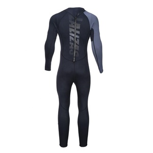 कस्टम लोगो 2 मिमी 3 मिमी 5 मिमी neoprene आर्टसूट ज़िप डाइविंग सूट ज़िप डाइविंग और पाल फुल सूट लंबे आस्तीन तैराकी आर्टसूट - Product Image 2