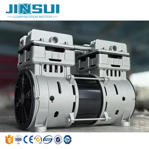 China Supplier Competitive Price 1hp Piston Oil Free Air Compressor Pump Head