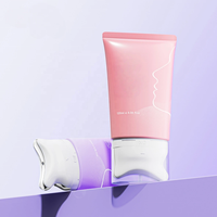Applicateur de massage en alliage de zinc pour crème Guasha visage et cou en V, avec bouchon à vis interchangeable pour lifting et raffermissement