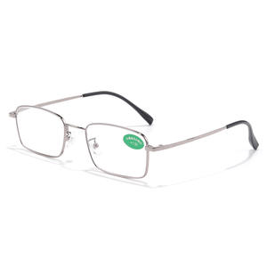 แว่นตาอ่านหนังสือคริสตัลตงไห่กรอบโลหะเลนส์คริสตัลป้องกันแสงสีฟ้าสำหรับทุกเพศ SJ701 - Product Image 1