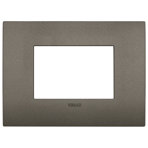 Placa de Pared Metálica Vimar Placca Classic 3M, 12.2x9 cm - Product Image 1