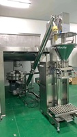 Machine de remplissage et d'emballage de poudre pour paprika, épices, café, thé, sucre, et poudre de protéines de lait, avec fonction de pesage et remplisseur à vis sans fin