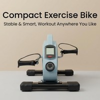 Mini-vélo d'exercice portable pour seniors, pédalier de bureau avec écran LCD, soutien à la rééducation, OEM ODM, haute qualité