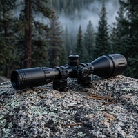 Factory 3-9X40 Scope AO Rouge Vert Bleu Illuminé avec Flip-Open Covers Sunshade Tube