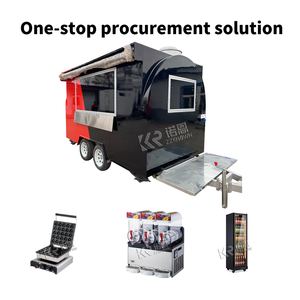 Camión de Comida Rápida 2025, Camión de Helados, Carrito de Café, Remolque de Comida Romena, Cocina al Aire Libre - Product Image 2