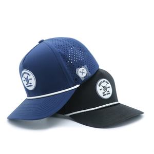 Gorra de Golf Personalizada de 5 Paneles, Logotipo de Goma Bordado en 3D, Algodón y Poliéster para Deportes al Aire Libre como Ciclismo para Adultos - Product Image 1