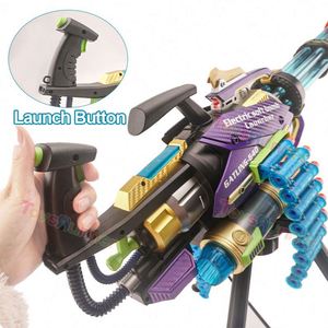 Pistola de Juguete Electrónica de Plástico ABS, Modelo de Pistola Gatling con Luz Realista para Adultos - Product Image 3