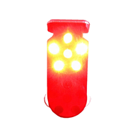 Fabricant prix chaussée autoroute route clignotant plastique cône balise led feu de signalisation solaire clignotant