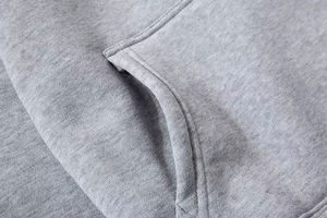 French Terry Vêtements pour hommes Sweats à capuche Sweatshirts Vente en gros Logo personnalisé Fabricants de pulls à capuche de haute qualité - Product Image 2