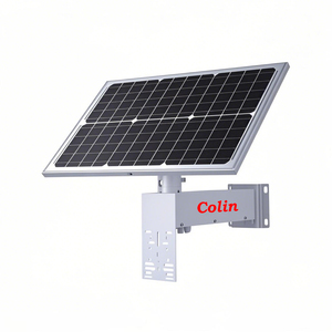 Panel Solar Exterior Impermeable de 40W, 20AH, 222WH, Salida de CC 12V, 5V, 48V para Cámaras 4G Hikvision, Dahua, <span class=keywords><strong>Uniview</strong></span>, Tiandy - Product Image 2
