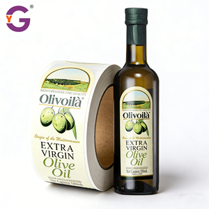 Etiquetas Adhesivas Personalizadas con Logotipo, Resistentes al Aceite y al Agua, para Decoración de Botellas de Aceite, Etiquetas Adhesivas para Embalaje - Product Image 6