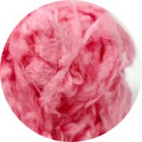 Fibre de bambou 1.5D 51mm rose biodégradable pour le filage