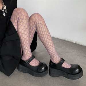 <b>Fishnet</b> Stockings Large Mesh Sheer 0D Ultra Thin Women's Pantyhose For Lolita Style - Product Image 3