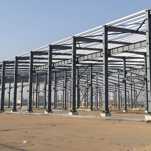 Almacén de Estructura de Acero Prefabricado Confiable, Taller Metálico para Producción Industrial y Almacenamiento - Product Image 4