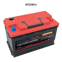 Baterai Starter Otomotif OEM H7/LN4-L 12V 100Ah LiFePO4 1280Wh 1200CCA dengan Layar Digital