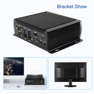 Sharerdp Custom ized Core I3 I5 6100U 6200U 7100U 7200U 2 LAN 6 COM Lüfter lose industrielle Steuerung Eingebetteter Computer für Touchscreen - Product Image 3