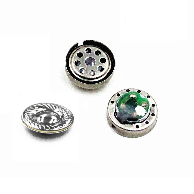 High Quality Metal Earphone Driver 10mm 16ohm Coated Titanium Wide Smooth Frequency High Grade Neodymium Magnet Clear Sound