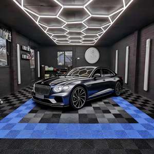 Baldosas de Vinilo Encajables, Removibles, Planas y Sólidas, para Pisos Interiores, Ideales para Talleres de Reparación de Automóviles - Product Image 4