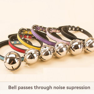 Factory Cheap Colorful PU Cute Small Personalized Cat <strong>Collar</strong> <strong>Dog</strong> <strong>Collar</strong> with <strong>Bell</strong> - Product Image 6