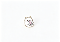 Broche en émail métallique Kawaii en forme de poisson pour badges, mignonne broche animale de dessin animé plaquée or, souvenir, cadeau en gros, commande en gros