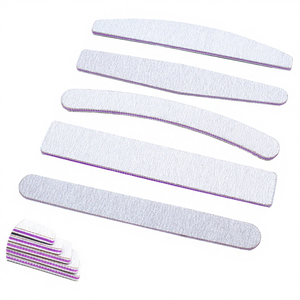 Limas y pulidores de uñas de doble cara YAQIN con logotipo personalizado, tamaño mini, grano 100, tamaños 80/100-180/240 - Product Image 4