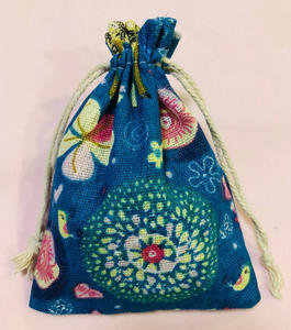 Thân thiện với môi Cotton Linen Túi 7*9cm Trung Quốc thảo dược đồng xu Ví bán buôn bán với có thể in logo cho thực phẩm sử dụng dệt bao bì - Product Image 6