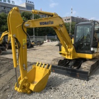 Mini Escavatore Usato Komatsu PC56 Verificato Professionale, 5.6T Idraulico Cingolato, in Ottime Condizioni