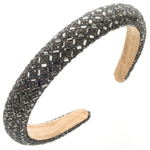 Fasce per capelli all'ingrosso <span class=keywords><strong>di</strong></span> design con strass e bordi semplici e raffinati - Product Image 3