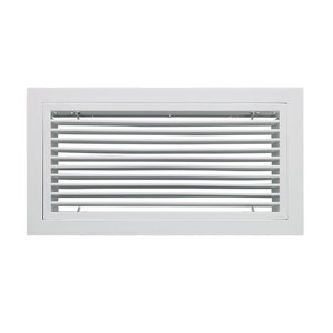 Rejilla de Ventilación Lineal de Aluminio para Techo, Ajustable, de Tamaño Personalizado, para Sistemas de Aire Acondicionado HVAC - Product Image 1