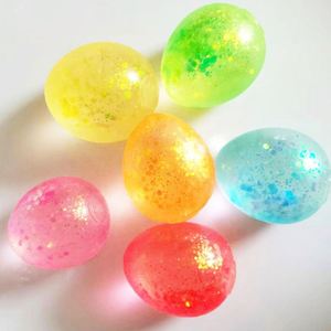Vente en gros de balles anti-stress scintillantes en forme de cœur pour filles et garçons, jouets sensoriels, cadeau pour la Saint-Valentin - Product Image 5