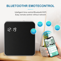 Diffuseur d'arômes intelligent à affichage LED pour huiles essentielles, machine de diffusion de parfum domestique en métal pour grandes surfaces, compatible systèmes CVC
