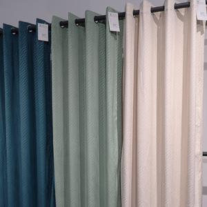 Tissu de rideau français brodé en velours de haute qualité pour la maison ou l'hôtel Fournitures de fenêtre rapides et peu coûteuses - Product Image 5