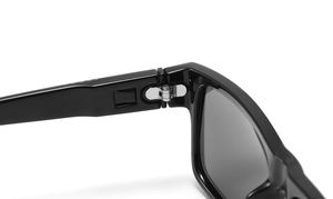 Achat en gros de lunettes de soleil personnalisées Temple à verres interchangeables pour hommes, lunettes de soleil noires - Product Image 6
