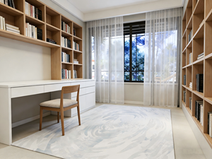 Alfombra Tejida Wilton, Directo de Fábrica, Moderna, Grande, Cuadrada, de Polipropileno, para Sala de Estar o Dormitorio - Product Image 5