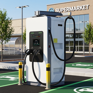 Estaciones de Carga Públicas de Suelo con Brazo Automático y Pantalla de 104 Pulgadas, 180kW 240kW Starcharge Titan V5 ISO 15118 - Product Image 1