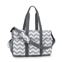 Sac de Rangement Portable Multifonctionnel pour Poussette de Voyage en Plein Air, Sac à Bandoulière Imperméable en Polyester pour Maman