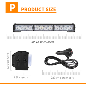 Tự động hàng đầu Roof LED Strobe cảnh báo thanh ánh sáng Xe Xe Xe tải nướng DRL nhấp nháy khẩn cấp dẫn thanh ánh sáng cố vấn giao thông 12V 24V - Product Image 2