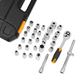 Jeu de clés à <span class=keywords><strong>douille</strong></span> multifonctionnelles 32pcs Chrome Vanadium Kit d'outils pour <span class=keywords><strong>camion</strong></span> - Product Image 4